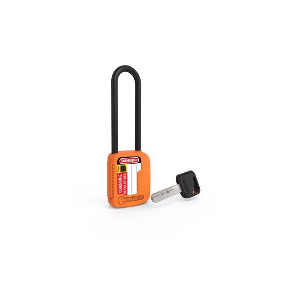 Numbered key standard padlock