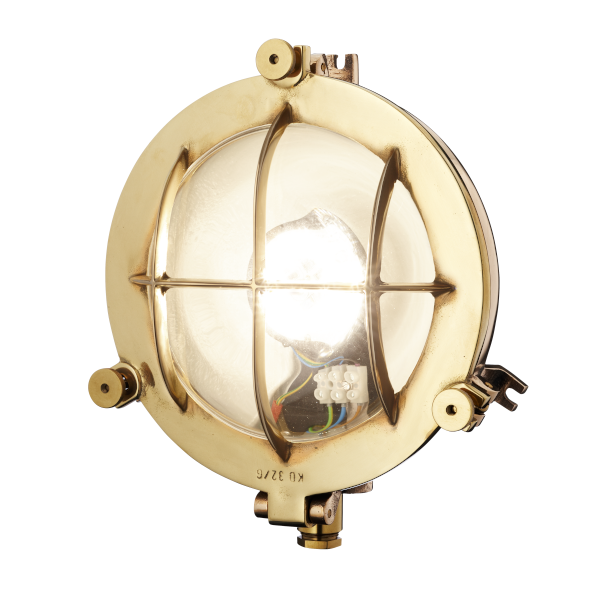 PEGASUS LED 105  Flat-type brass ceiling light 13W 230V