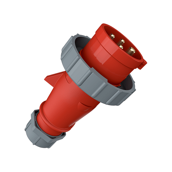 AM-TOP Male Plug 32A 4P 400V IP67