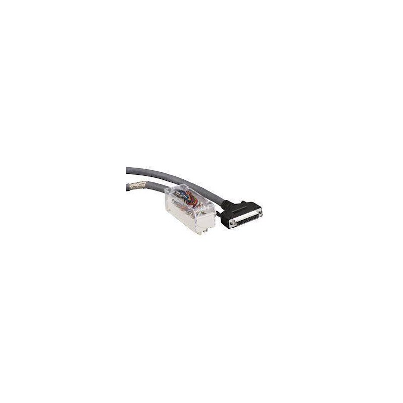 28-pin connector cable - SUB-D25 connector - 1.5m