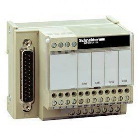 Terminal base - for distribution of 4 analog outputs
