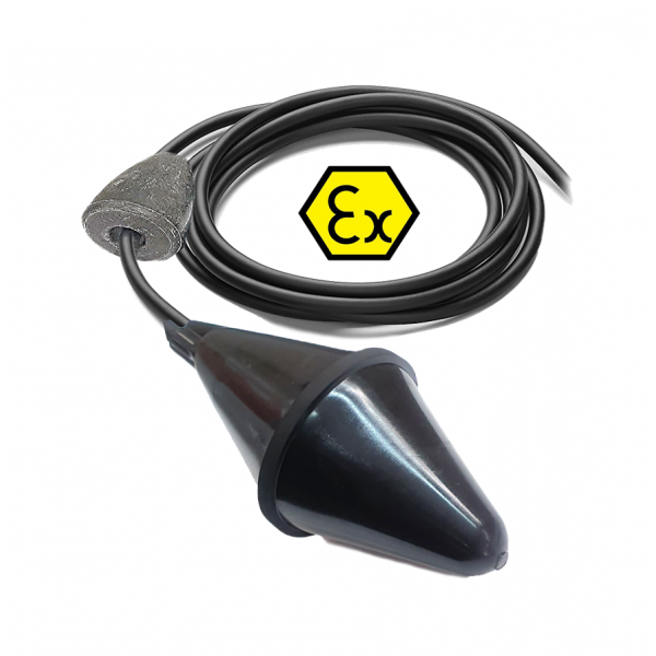 Float Level Sensor for Aggressive Environment and Hydrocarbons