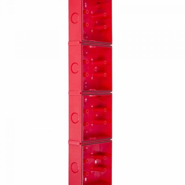 Quadruple Module - Red Back Box