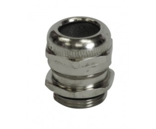 Industrial ISO Cable Glands in Nickel-Plated Brass